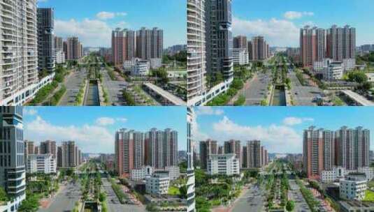 惠州博罗县城大景6高清在线视频素材下载