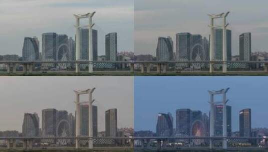 福建泉州晋江大桥高清在线视频素材下载