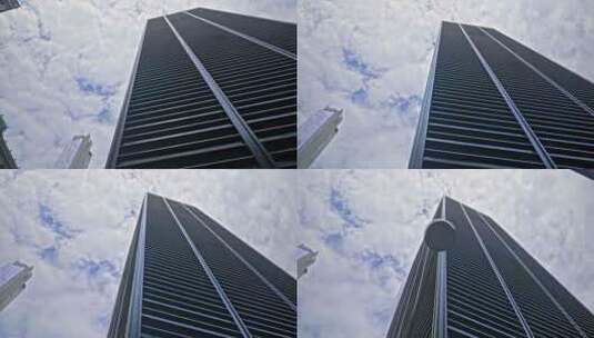 摩天大楼的现代纽约市高清在线视频素材下载
