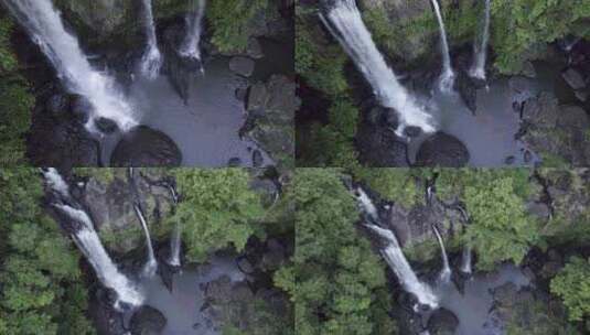 凯恩斯的Tchupala瀑布，令人惊叹的高清在线视频素材下载