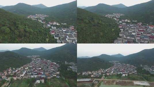 Z小村庄航拍10高清在线视频素材下载