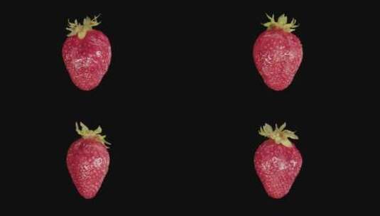 红草莓旋转高清在线视频素材下载