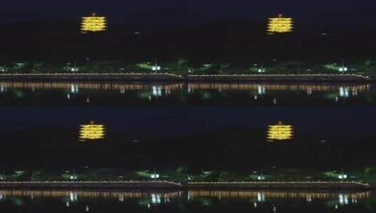 文成县夜景街景高清在线视频素材下载