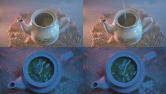 4K茶道茶文化泡茶茶叶实拍视频素材高清在线视频素材下载