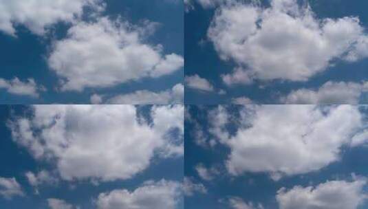 4K白云蓝天云层延时视频素材高清在线视频素材下载