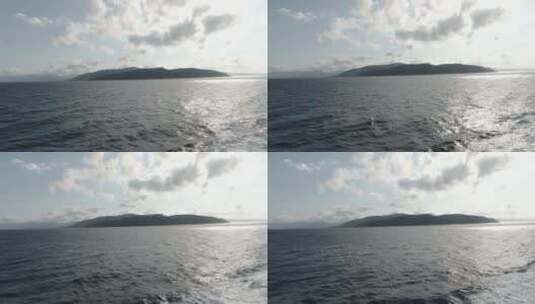 在爱琴海上行驶高清在线视频素材下载
