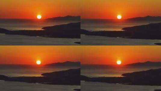 海边日落高清在线视频素材下载