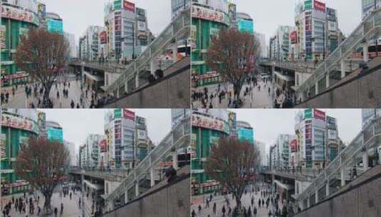 日本城市道路上的交通高清在线视频素材下载
