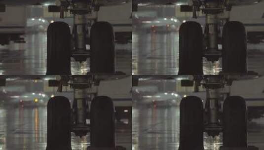 车辆通行的低角度拍摄高清在线视频素材下载