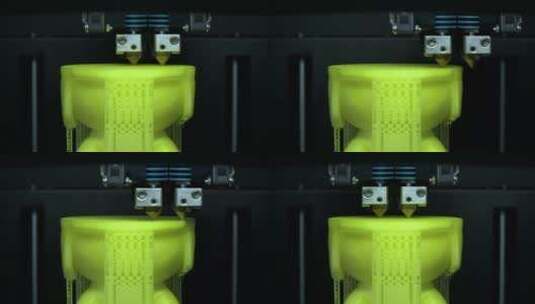 3D打印机创建模型高清在线视频素材下载