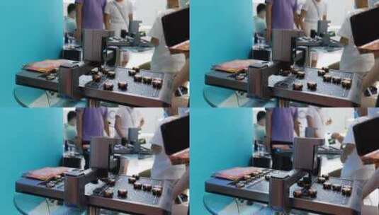 智能下象棋机器人2高清在线视频素材下载
