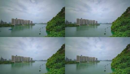 广西柳州柳江风景高清在线视频素材下载