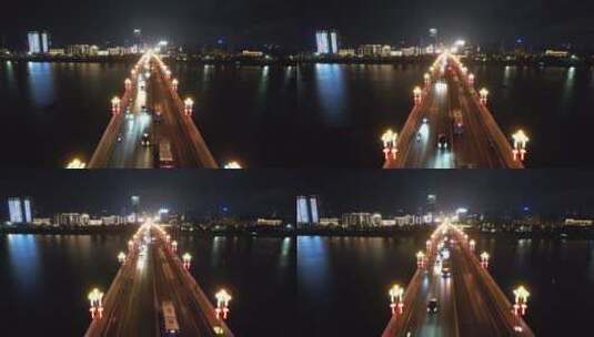 湖南株洲城市风光航拍高清在线视频素材下载