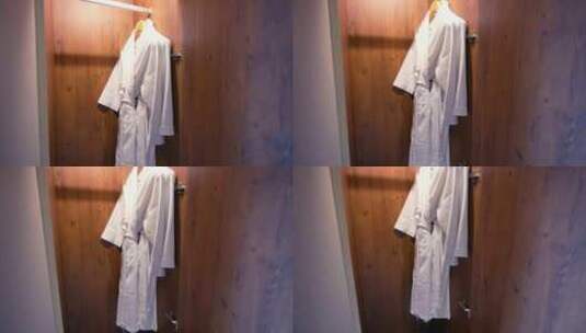 酒店浴袍高清在线视频素材下载