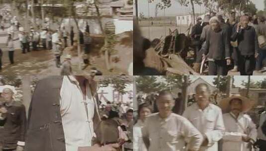 1972年河南村庄历史影像高清在线视频素材下载