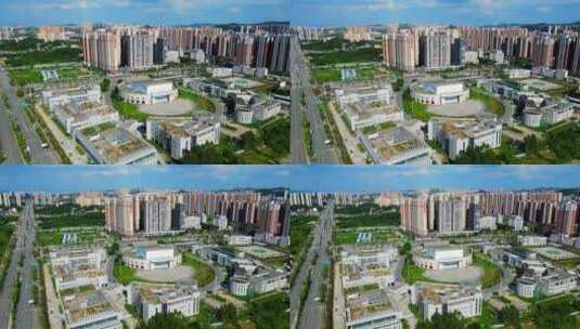 惠州博罗县城大景5高清在线视频素材下载