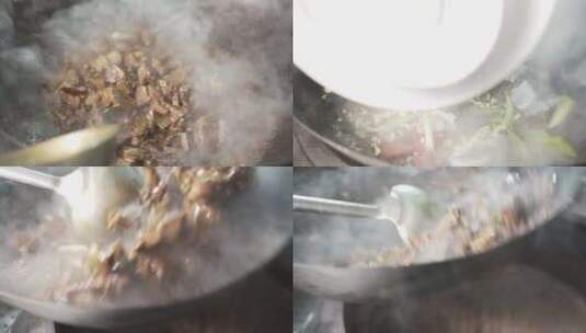 四川成都烤羊肉汤高清在线视频素材下载