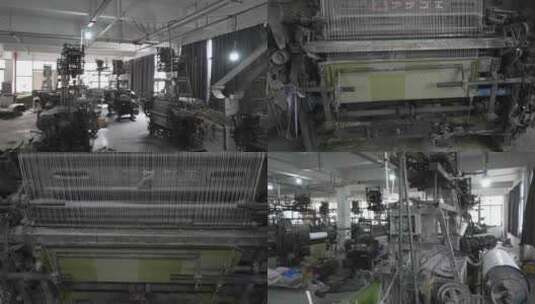 4K原始素材 布料厂机械编织高清在线视频素材下载