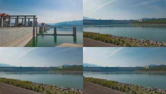 长江三峡大坝旅游景区高清在线视频素材下载
