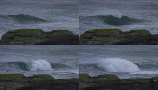 海洋，海浪，水，大浪高清在线视频素材下载