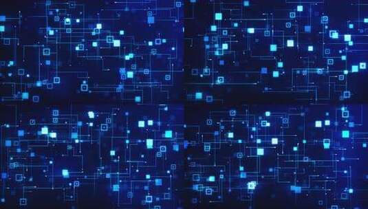 网络技术4K数字数据高清在线视频素材下载