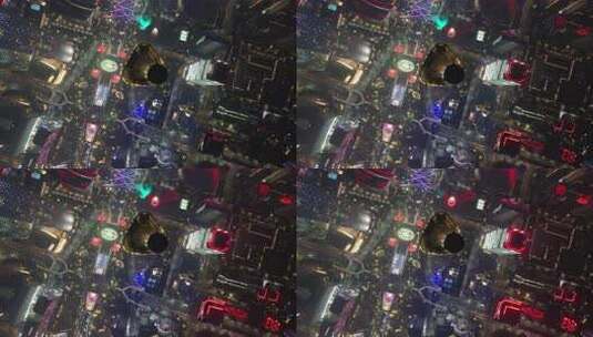广州CBD夜景高清在线视频素材下载