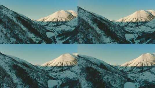 【4k】川西雪山高清在线视频素材下载