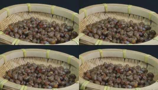 腌制豆豉美食高清在线视频素材下载