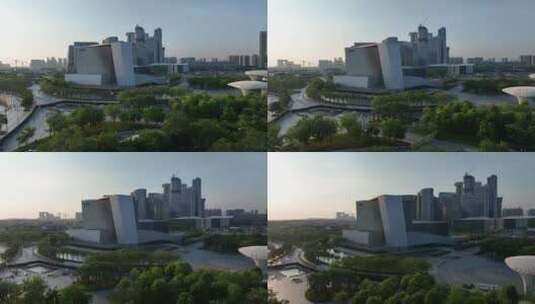 深圳滨海文化艺术中心高清在线视频素材下载