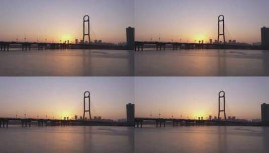 咸阳2号桥高清在线视频素材下载