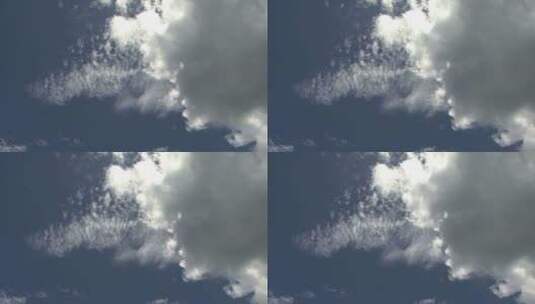 天空云朵天际线景观高清在线视频素材下载