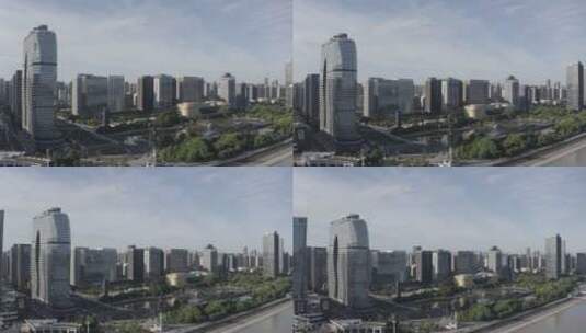 杭州滨江城市高清在线视频素材下载