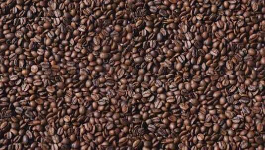 咖啡豆视觉推进定点咖啡豆工艺慢动作广告高清在线视频素材下载