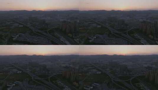 昆明城市高架高清在线视频素材下载