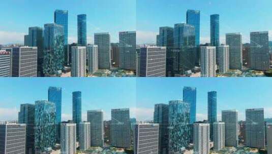 科技大楼 智慧城市 科技城市 万物互联高清在线视频素材下载