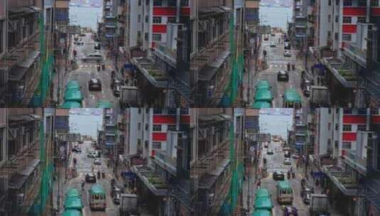 【正版素材】香港城市街道高清在线视频素材下载