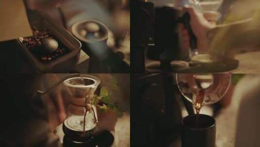 现磨咖啡高清在线视频素材下载