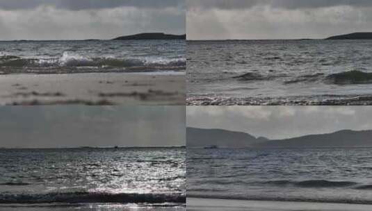 平潭海岛沙滩航拍高清在线视频素材下载