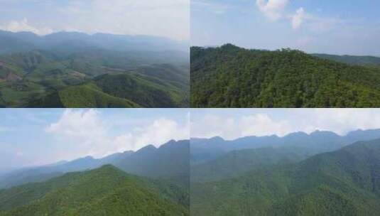 大自然广西十万大山4K航拍高清在线视频素材下载