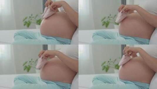 怀孕 孕妇 高清在线视频素材下载