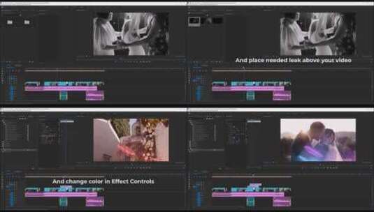 Premiere Pro+100漏光包的高清在线视频素材下载