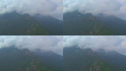 惠州罗浮山鹰嘴岩云雾大景 11高清在线视频素材下载