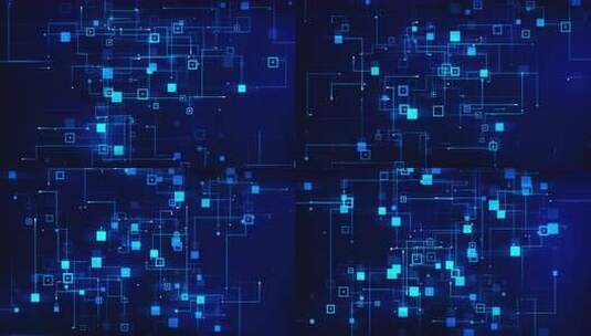 网络技术4K数字数据高清在线视频素材下载