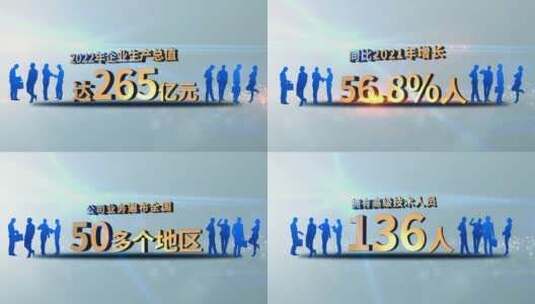 简洁大气企业宣传展示AE模板高清AE视频素材下载