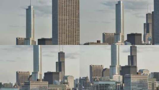 城市 建筑 高楼 办公楼高清在线视频素材下载