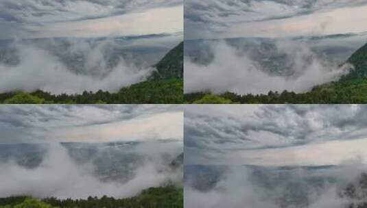 山间云雾高清在线视频素材下载