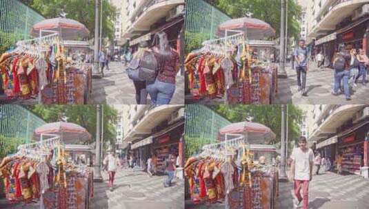 圣保罗街道人文视频高清在线视频素材下载