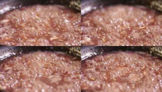 熬粥 做饭 养胃 紫薯粥 银耳羹 (11)高清在线视频素材下载