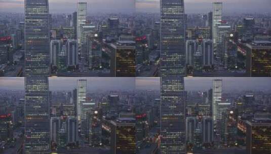北京夜景延时拍摄高清在线视频素材下载