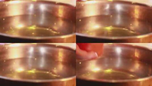 水盆清洗浸泡西红柿 (3)高清在线视频素材下载